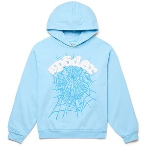 Sky blue spider hoodie brand new